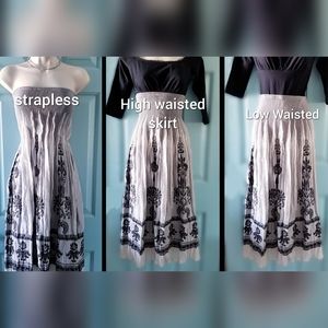 Lapis Convertible Dress Skirt